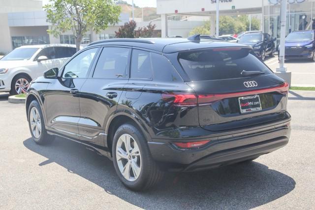 new 2025 Audi Q6 e-tron car, priced at $71,110
