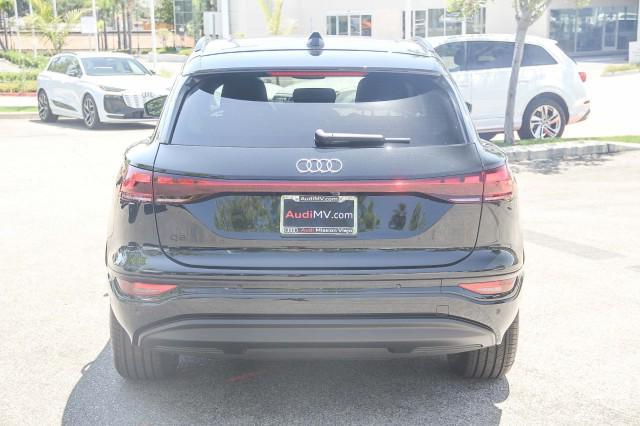 new 2025 Audi Q6 e-tron car, priced at $71,110