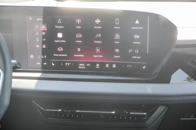 new 2025 Audi Q6 e-tron car, priced at $71,110