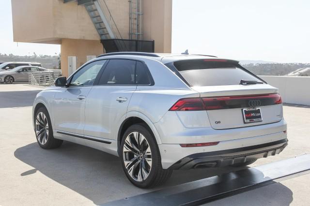 new 2025 Audi Q8 car, priced at $85,675