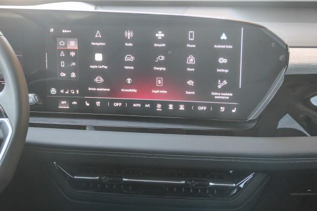 new 2025 Audi Q6 e-tron car, priced at $75,500