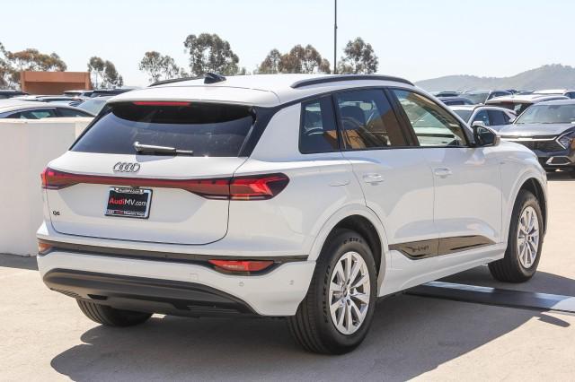 new 2025 Audi Q6 e-tron car, priced at $66,310