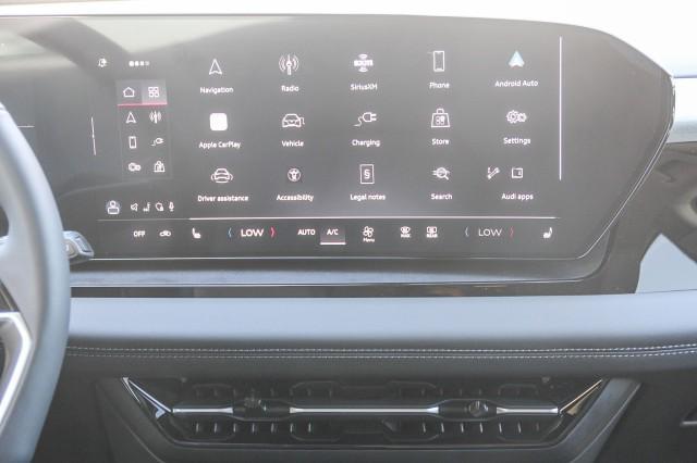 new 2025 Audi Q6 e-tron car, priced at $66,310