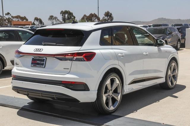 new 2025 Audi Q4 e-tron car, priced at $63,835