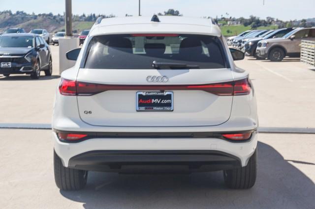 new 2025 Audi Q6 e-tron car, priced at $68,210