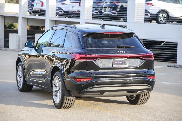 new 2025 Audi Q6 e-tron car, priced at $70,660