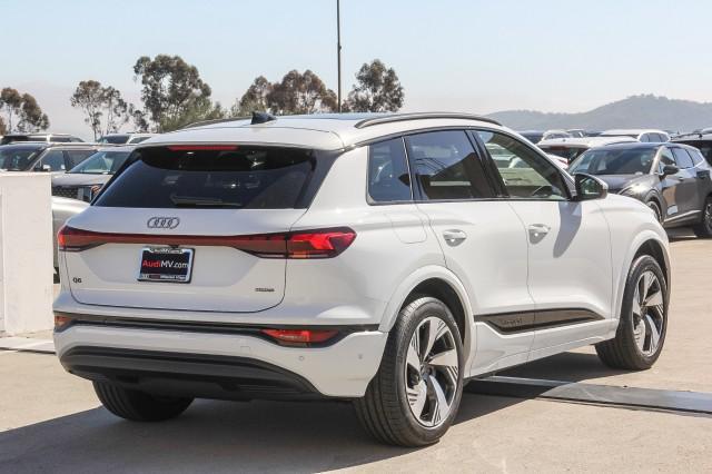 new 2025 Audi Q6 e-tron car, priced at $75,500