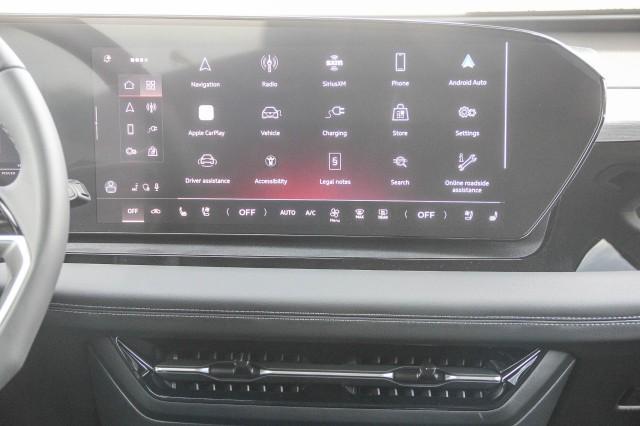 new 2025 Audi Q6 e-tron car, priced at $74,580