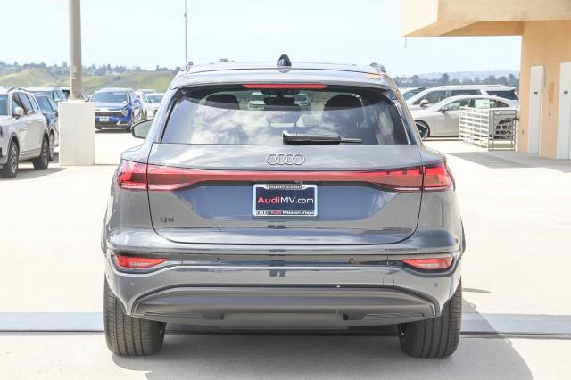 new 2025 Audi Q6 e-tron car, priced at $74,580