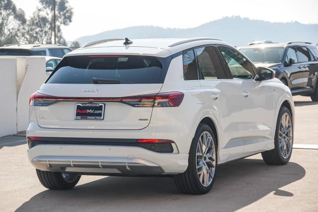 new 2025 Audi Q4 e-tron car, priced at $63,175