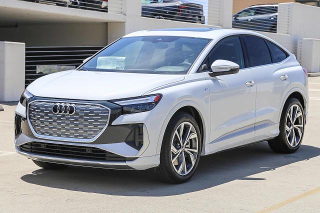 new 2025 Audi Q4 e-tron Sportback car, priced at $62,935