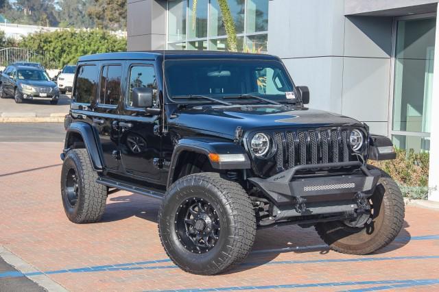 used 2021 Jeep Wrangler Unlimited car, priced at $31,788