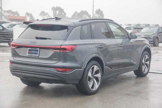 new 2025 Audi Q6 e-tron car, priced at $74,905