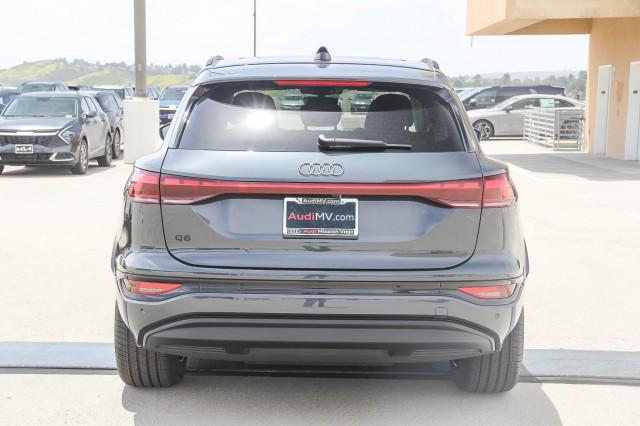 new 2025 Audi Q6 e-tron car, priced at $75,410