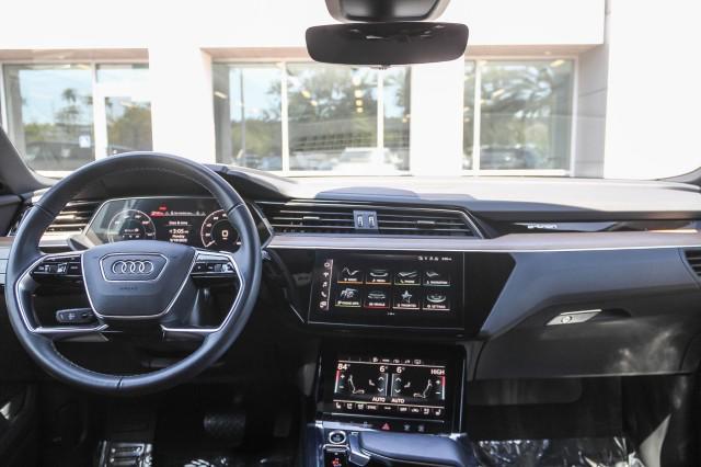 used 2024 Audi Q8 e-tron car, priced at $53,988