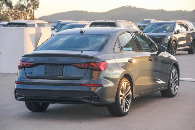 new 2025 Audi A3 car, priced at $43,540