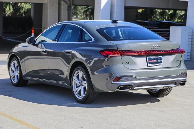 new 2025 Audi A5 car, priced at $56,435