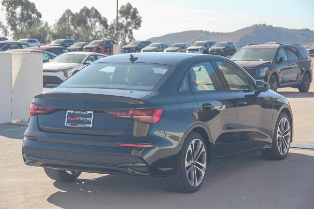 new 2025 Audi A3 car, priced at $42,945