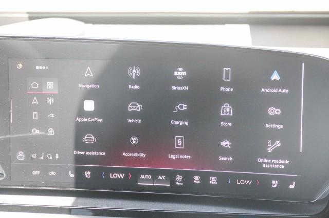 new 2025 Audi Q6 e-tron car, priced at $75,410