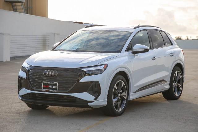 new 2025 Audi Q4 e-tron car, priced at $62,925