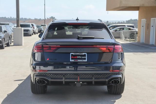 new 2025 Audi RS Q8 car, priced at $151,140