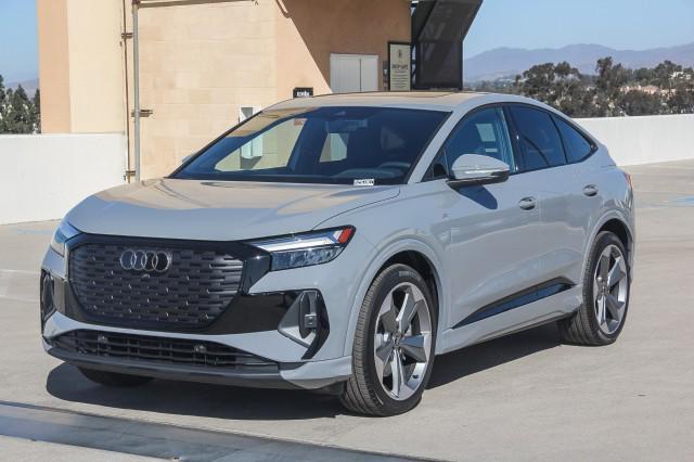 new 2025 Audi Q4 e-tron Sportback car, priced at $66,105