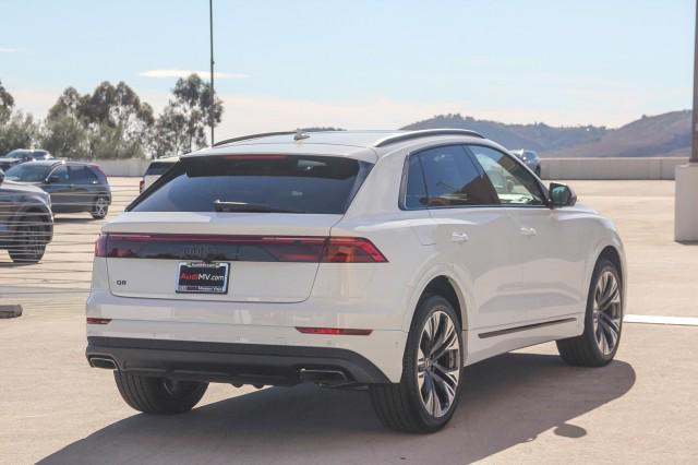 new 2025 Audi Q8 car, priced at $80,575