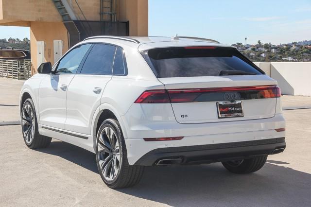 new 2025 Audi Q8 car, priced at $80,575