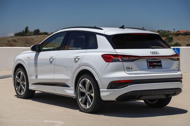 new 2024 Audi Q4 e-tron car, priced at $66,020