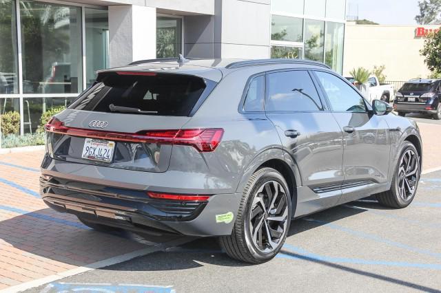 used 2024 Audi Q8 e-tron car, priced at $46,788