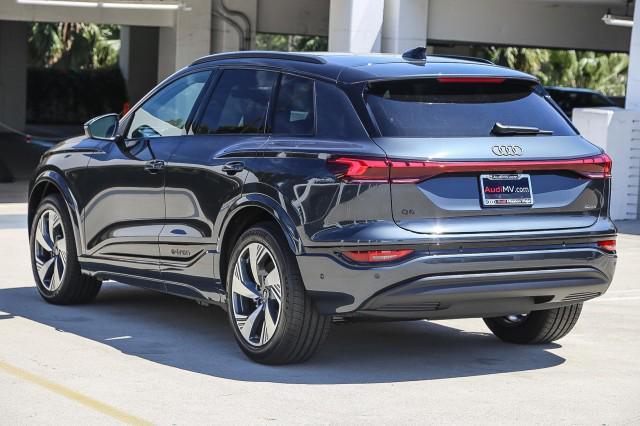 new 2025 Audi Q6 e-tron car, priced at $74,110