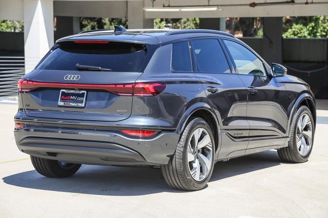 new 2025 Audi Q6 e-tron car, priced at $74,110
