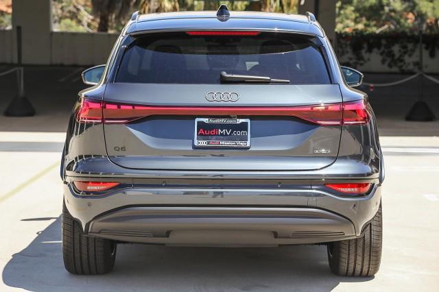 new 2025 Audi Q6 e-tron car, priced at $74,110