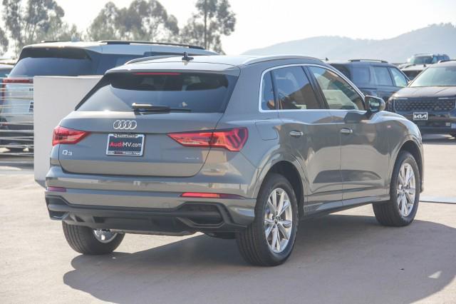 new 2024 Audi Q3 car, priced at $43,970