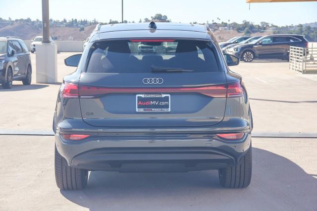 new 2025 Audi Q6 e-tron car, priced at $75,410