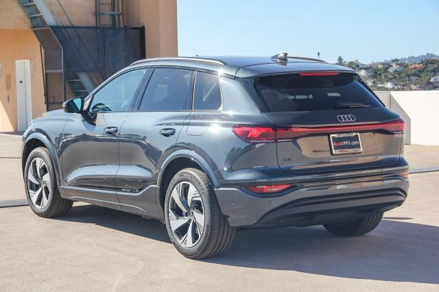 new 2025 Audi Q6 e-tron car, priced at $75,410