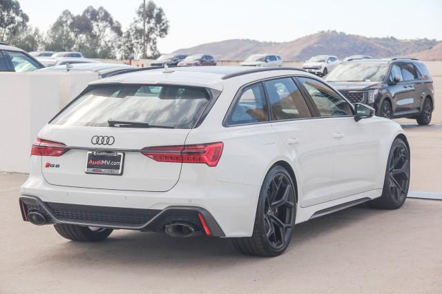 new 2025 Audi RS 6 Avant car, priced at $143,990