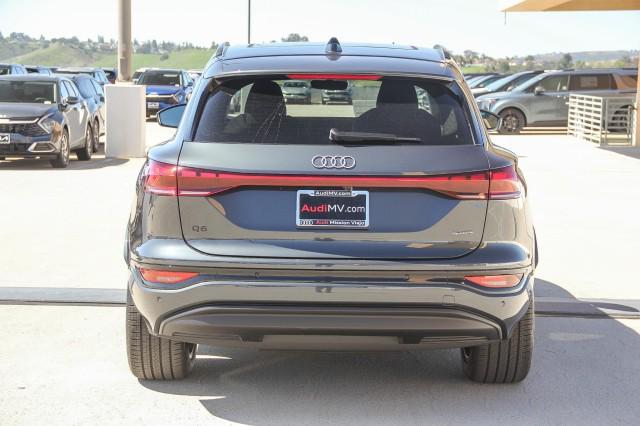 new 2025 Audi Q6 e-tron car, priced at $75,685