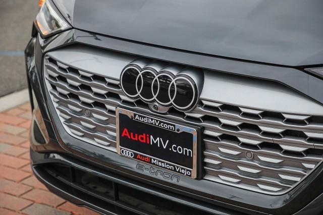 used 2024 Audi Q8 e-tron car, priced at $55,988