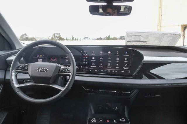 new 2025 Audi Q6 e-tron car, priced at $73,280