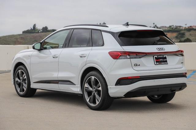 new 2024 Audi Q4 e-tron car, priced at $64,570