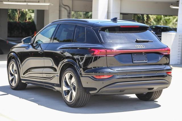 new 2025 Audi Q6 e-tron car, priced at $76,200
