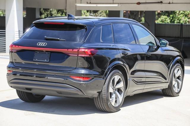 new 2025 Audi Q6 e-tron car, priced at $76,200