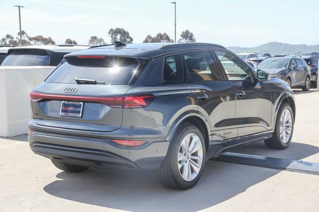 new 2025 Audi Q6 e-tron car, priced at $71,785