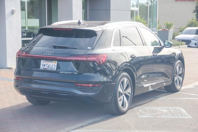 used 2024 Audi Q8 e-tron car, priced at $53,988