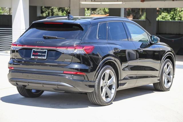new 2025 Audi Q4 e-tron car, priced at $63,835