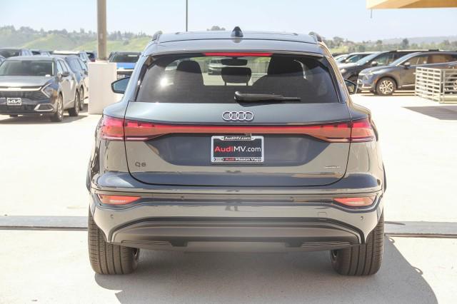 new 2025 Audi Q6 e-tron car, priced at $75,685