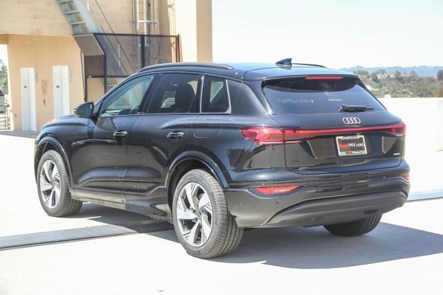 new 2025 Audi Q6 e-tron car, priced at $75,500