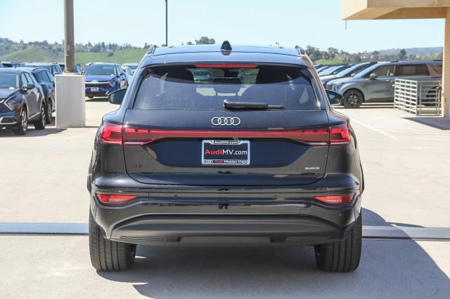 new 2025 Audi Q6 e-tron car, priced at $75,500