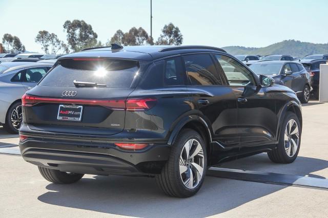 new 2025 Audi Q6 e-tron car, priced at $75,500